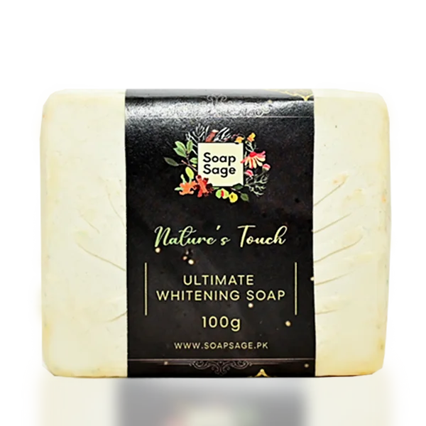 Soap Sage organic whitening soap made with natural oils