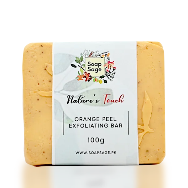 Orange Peel Exfoliating Bar