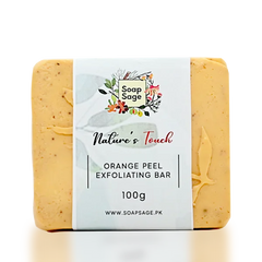 Orange Peel Exfoliating Bar