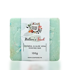 Oatmeal & Aloe vera Shaving Bar